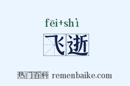 飞逝是什么意思的图片